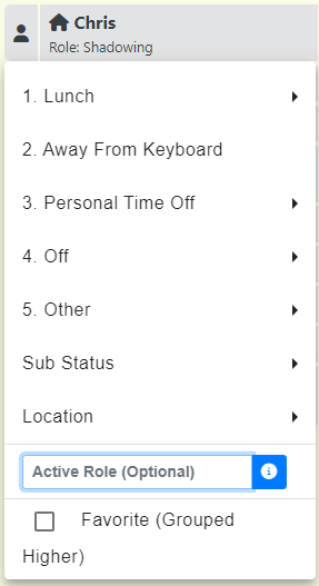 Availability Board Active Roles
