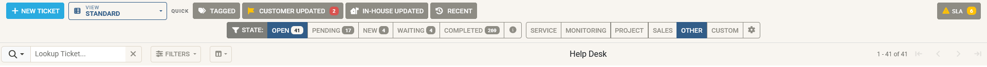 The State and board type bars on their own row
