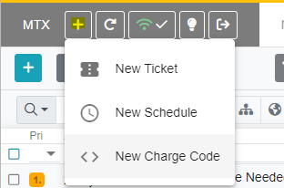 Charge Codes