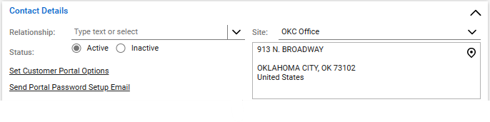 Office 365 Contact Address to Site Mapping