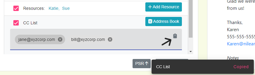 CC List Copy