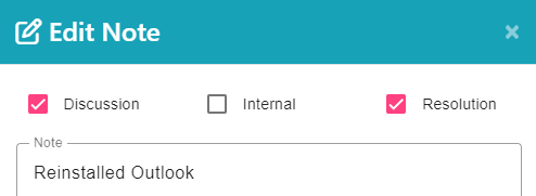 Edit Note Flags