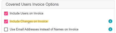 Include Changes on Agreement Additions