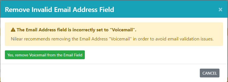 Remove Invalid Email Addresses