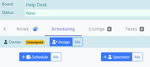 Me Scheduling Options