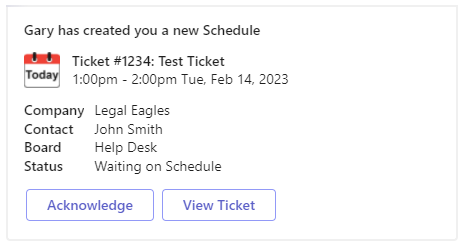 Nilear Live Schedule Notification