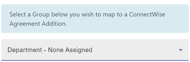 Department - None Assigned Dynamic Group
