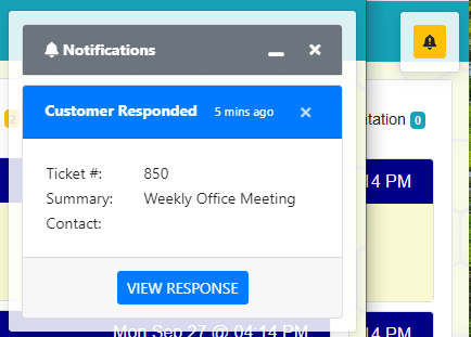 Notifications Minimize & Clear All