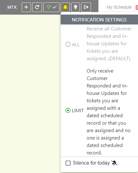 Silence Notifications for the Day