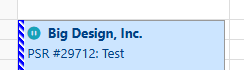 PSR Schedule Icon