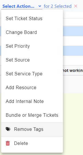 Bulk Remove Tagged Tickets