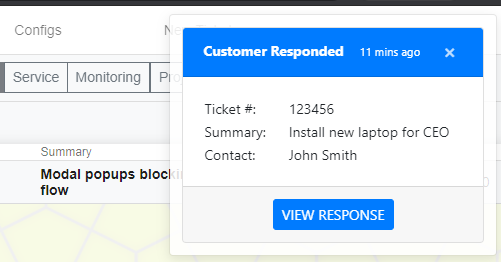 New Notifications Implementation