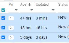 Select and Perform Action on Tickets