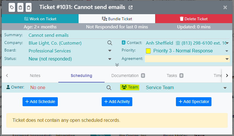 Service Team Image