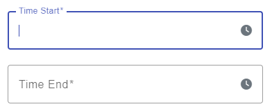 Set Time Field to the Current Time