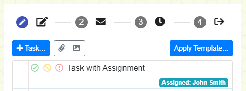 Task Assignments now included in Working Notes View