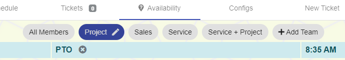 Availability Board Teams