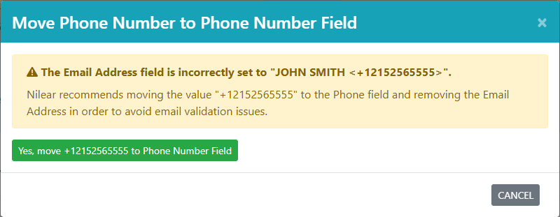 Voicemail Email Addresses